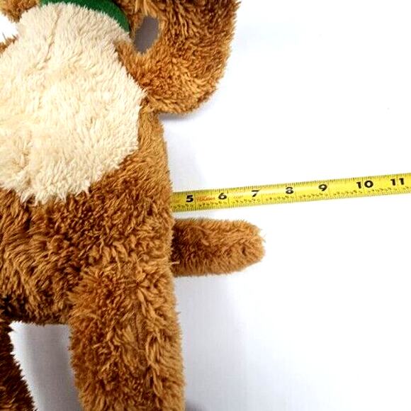Go Dog Go Dr. Seuss Organge Green Plaid Hat Stuffed Animal  Kohl's Cares 16in - Picture 7 of 7